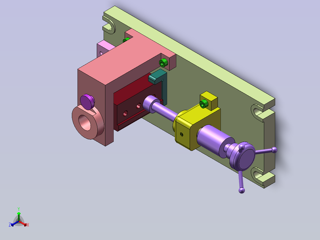ca6140机床拨叉（831003）工艺及钻φ22花键底孔夹具设计【含三维SW】正等轴测图