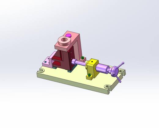 ca6140机床拨叉（831003）工艺及钻φ22花键底孔夹具设计【含三维SW】缩略图