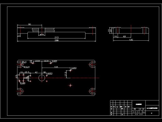 ca6140机床拨叉（831003）工艺及钻φ22花键底孔夹具设计【含三维SW】缩略图