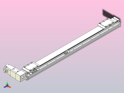 皮带直线轴双滑块型TPA-GCBS-80-P60-L350-DR-M20-N3