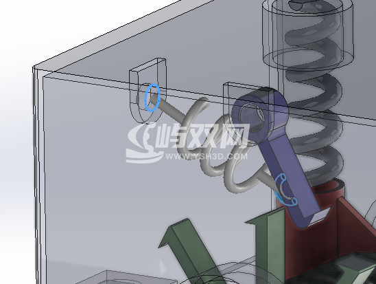 火箭弹射结构