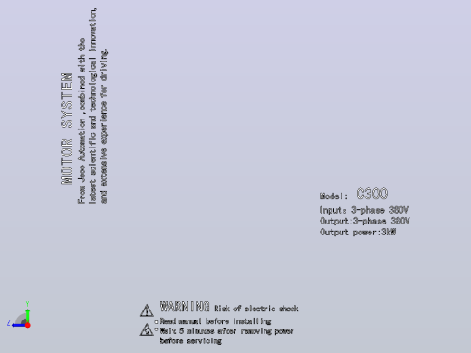 变频器C220右视缩略图