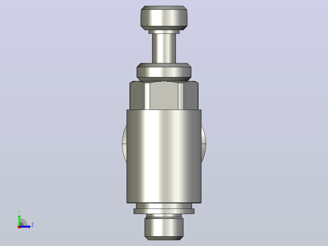 调速阀节流阀SC3W-M5-6-49X左视图