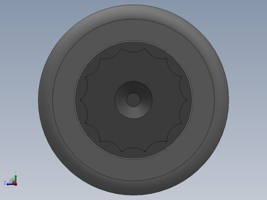 多套GBT290滚针轴承3D模型Solidworks设计右视缩略图