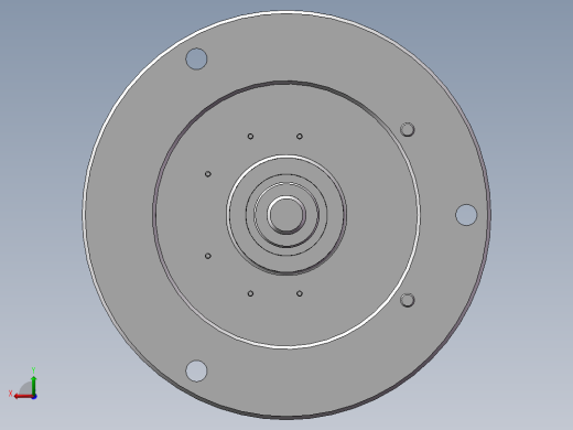 数控车床液压夹具后视缩略图