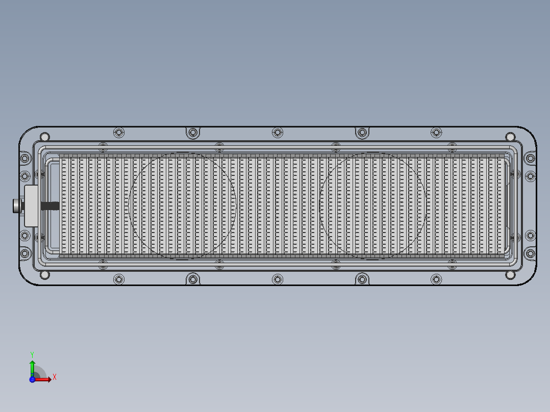 新开发电镀治具 3D模型sw2016可编辑前视图