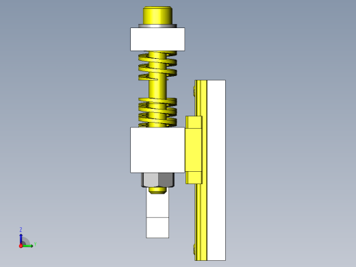 薄膜压接夹具1右视缩略图