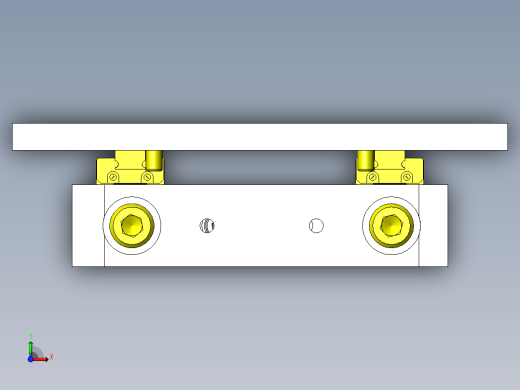 薄膜压接夹具1俯视缩略图