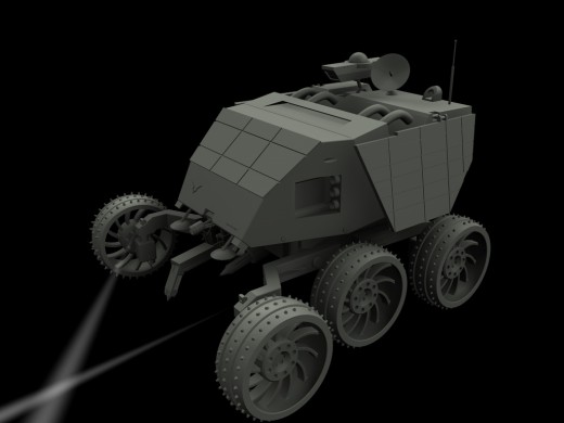 月球车”零部件设计及装配缩略图