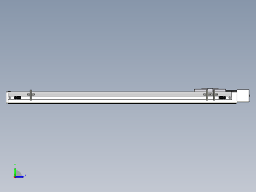 Toyo东佑达直线模组-ECH6-650-BL+煞車左视缩略图