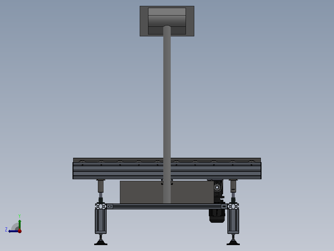 动力称重线右视图