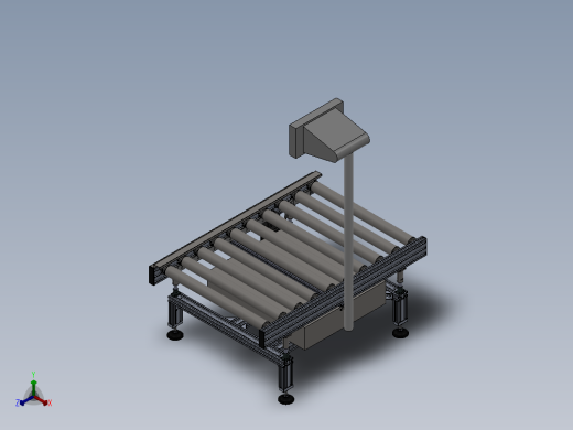 动力称重线正等轴测缩略图