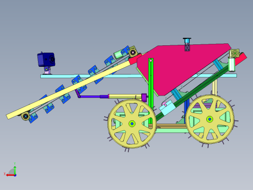 挖掘月球土壤的月球卡车后视缩略图