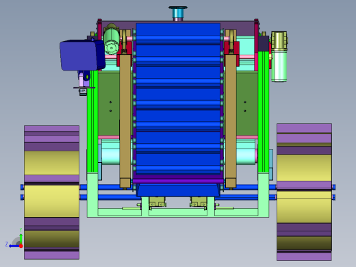 挖掘月球土壤的月球卡车右视缩略图