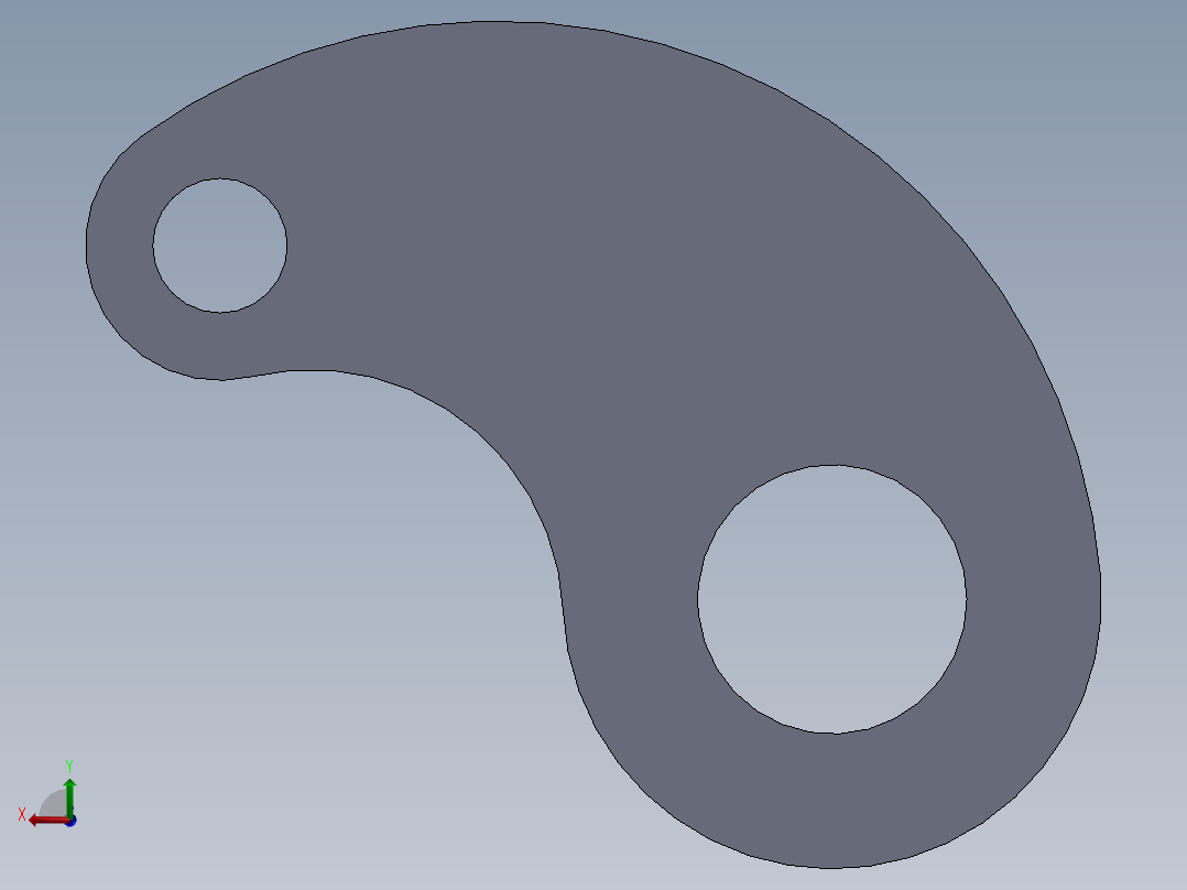 SW建模练习题-practice 63后视图