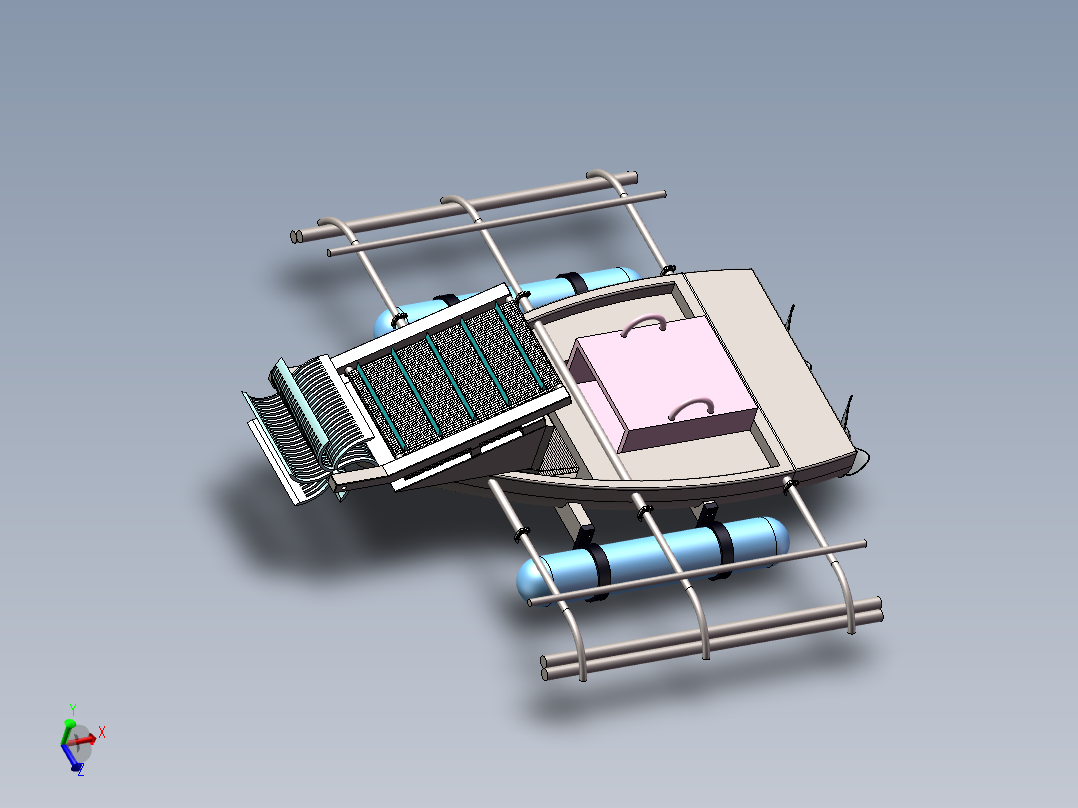 水面垃圾清理船