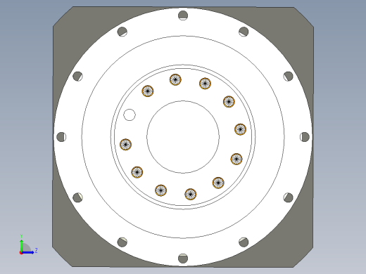 直齿PLH160-L2 42-114.3-200-M12.stp左视缩略图