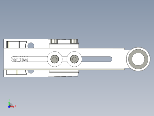 横向调节-MML-M5行程开关前视缩略图