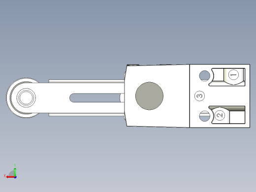 横向调节-MML-M5行程开关后视缩略图