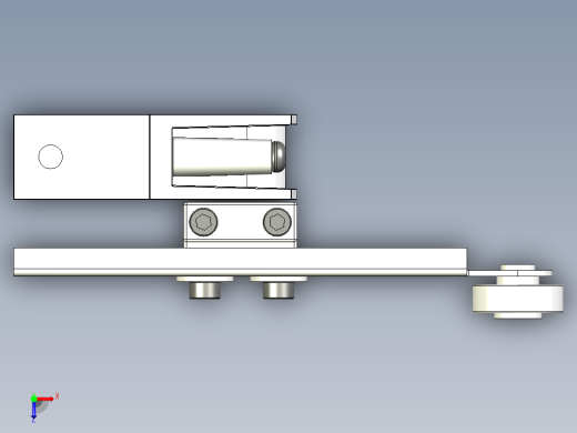 横向调节-MML-M5行程开关俯视缩略图