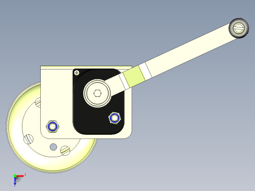 绞车 卷扬机 (37)俯视缩略图