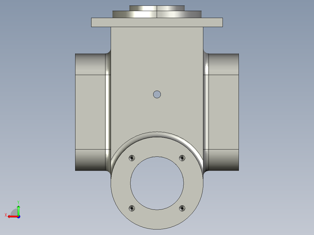 阀体底座机械加工工艺规程及工艺装备夹具设计【含CAD图和全套卡片】后视图