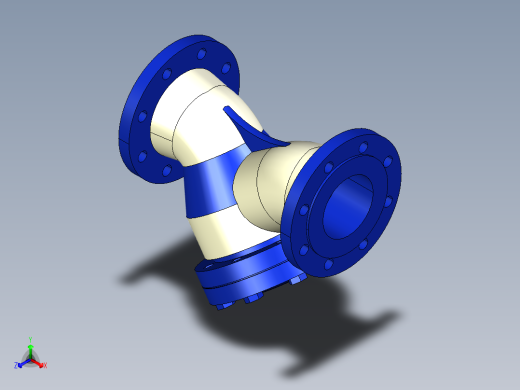 阀门模型FIG33_DN100_PN16-1660593_1_WEB正等轴测缩略图