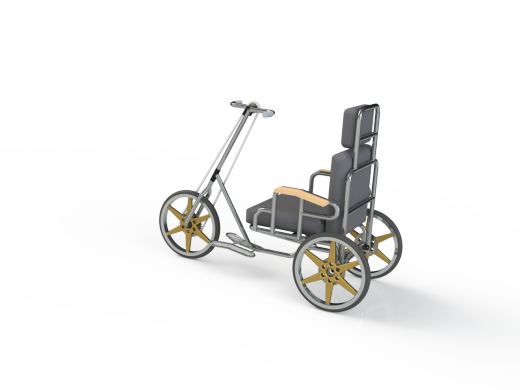 57---轮椅自行车SW三维图纸sw2015三维图纸模型设计图纸缩略图