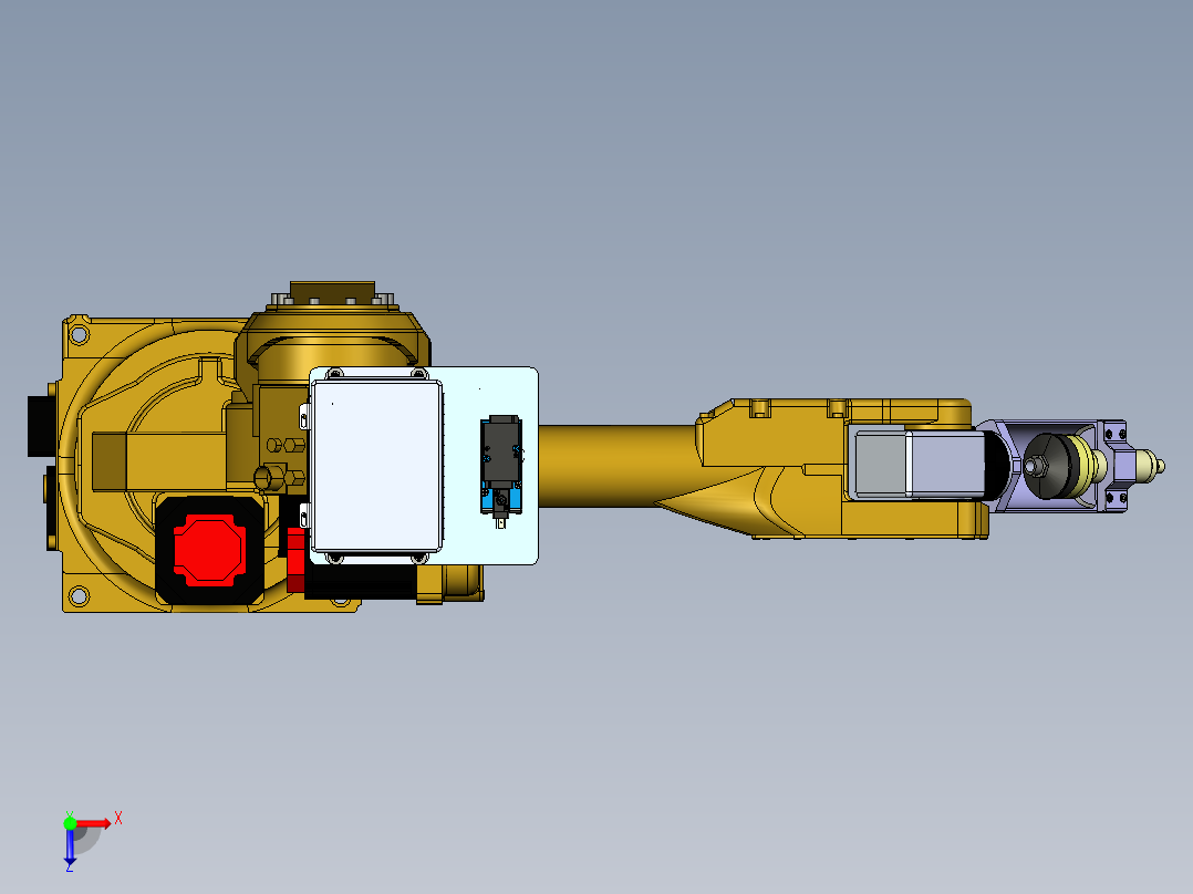 点胶机器人CROE2.0.zip俯视图