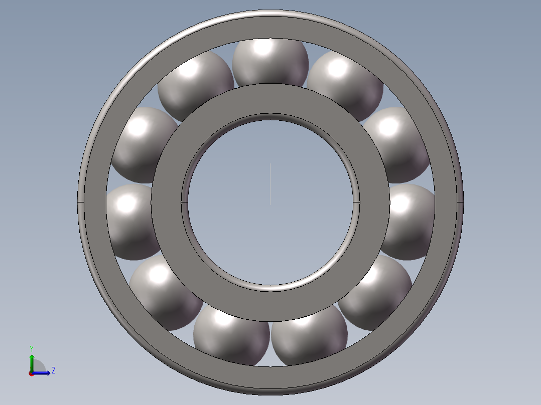 调心滚子轴承2202(带防尘盖)-Idea.a左视图
