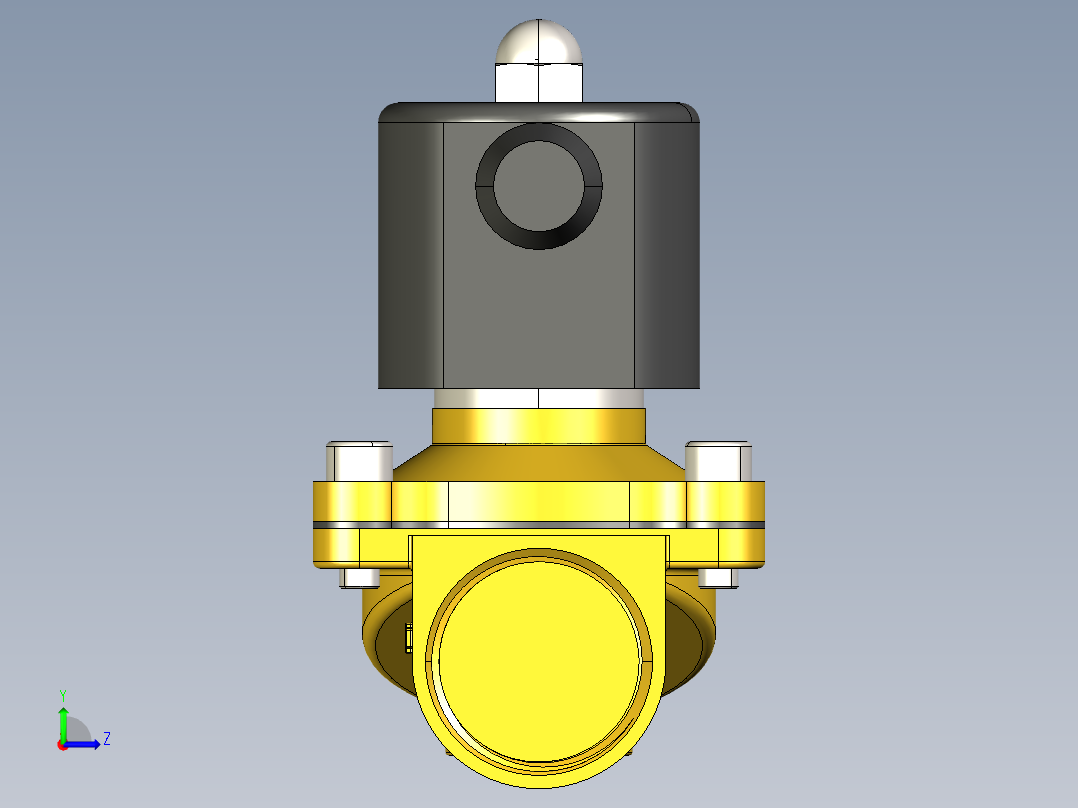 阀门模型-DN25______左视图