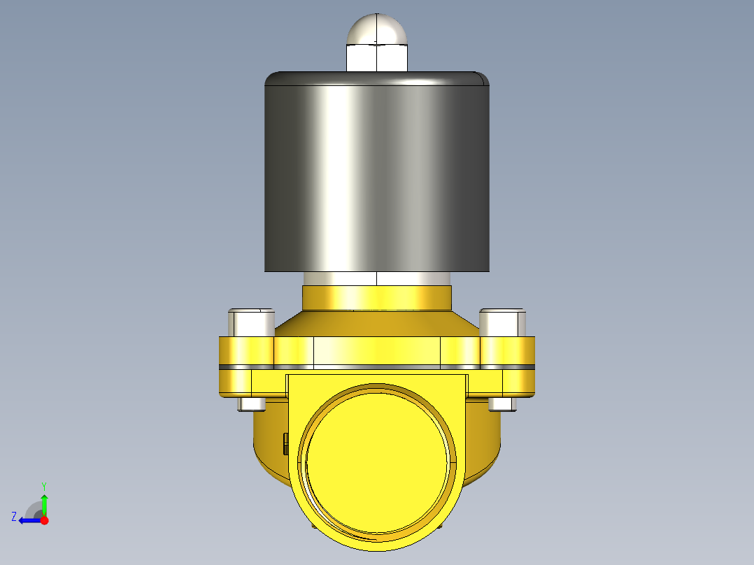 阀门模型-DN25______右视图