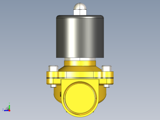 阀门模型-DN25______右视缩略图