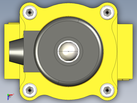 阀门模型-DN25______俯视缩略图