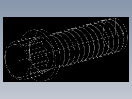 1-4in-20 3-4long 12-point screws.DWG
