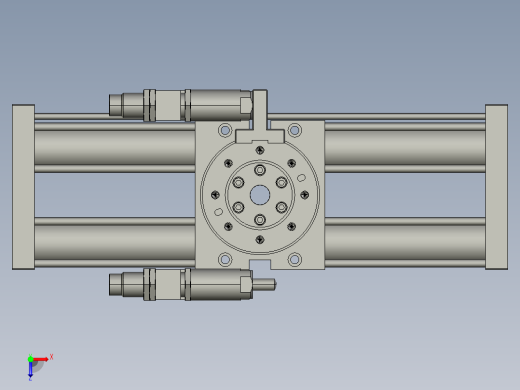 旋转气爪PRY40S-180俯视缩略图