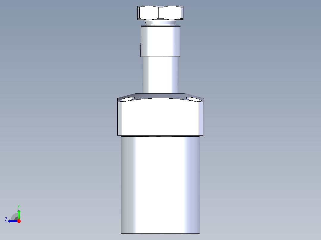 KOSMEKLHA0550-GR-Q15多系列多零件图纸模型右视图