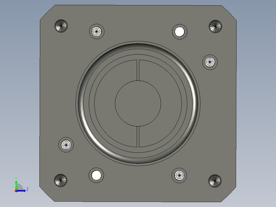 直齿孔PLE160-L1 42-114.3-200-M12.stp左视图