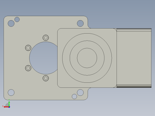 中空旋转平台KFN85-L2-10-L-20-N后视缩略图