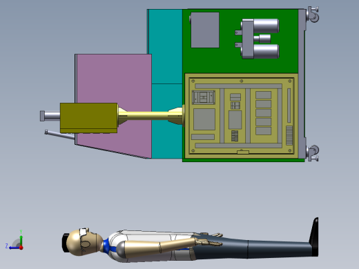 特殊齿轮加工制造一体机设备右视缩略图