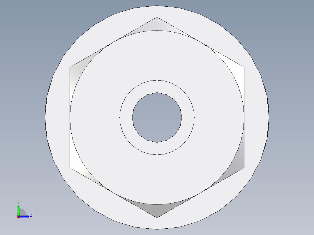 卡套式工业通用硬管接头EO_Weld_bulkhead_fitting_ESV06L左视图