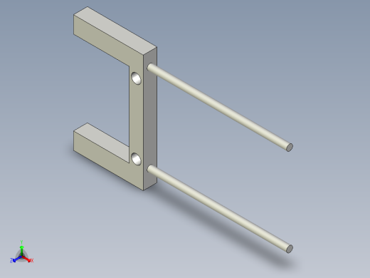 槽型光纤FT-U84正等轴测缩略图