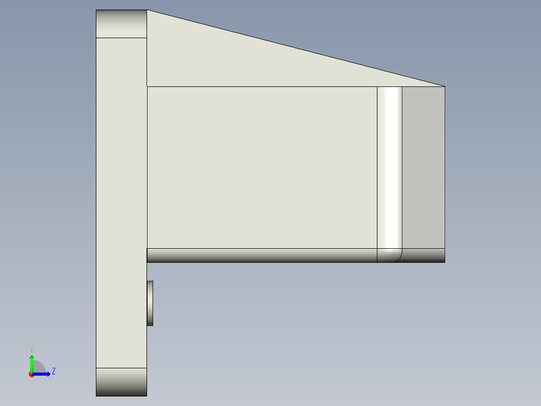 831004法兰盘加工工艺及钻φ4和φ6孔夹具设计【含三维UG】左视图