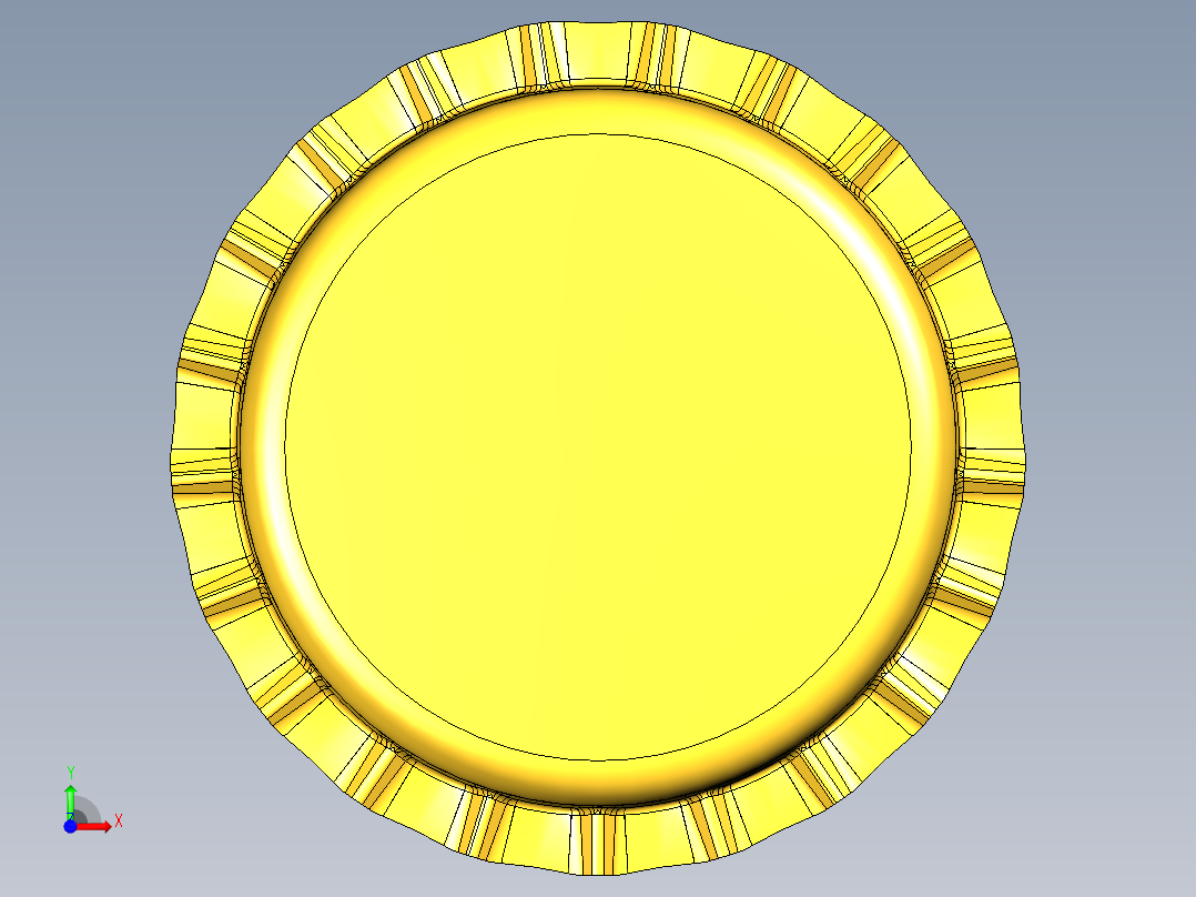 瓶盖、盖子(47)前视图