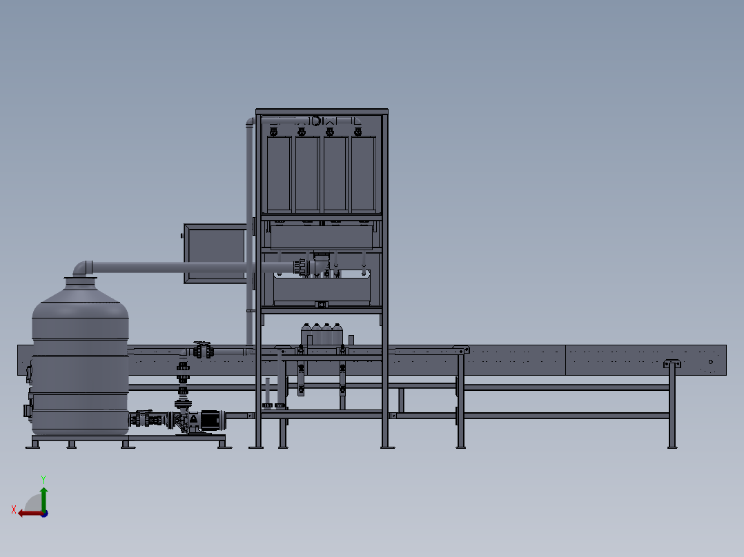 装瓶机sw18后视图