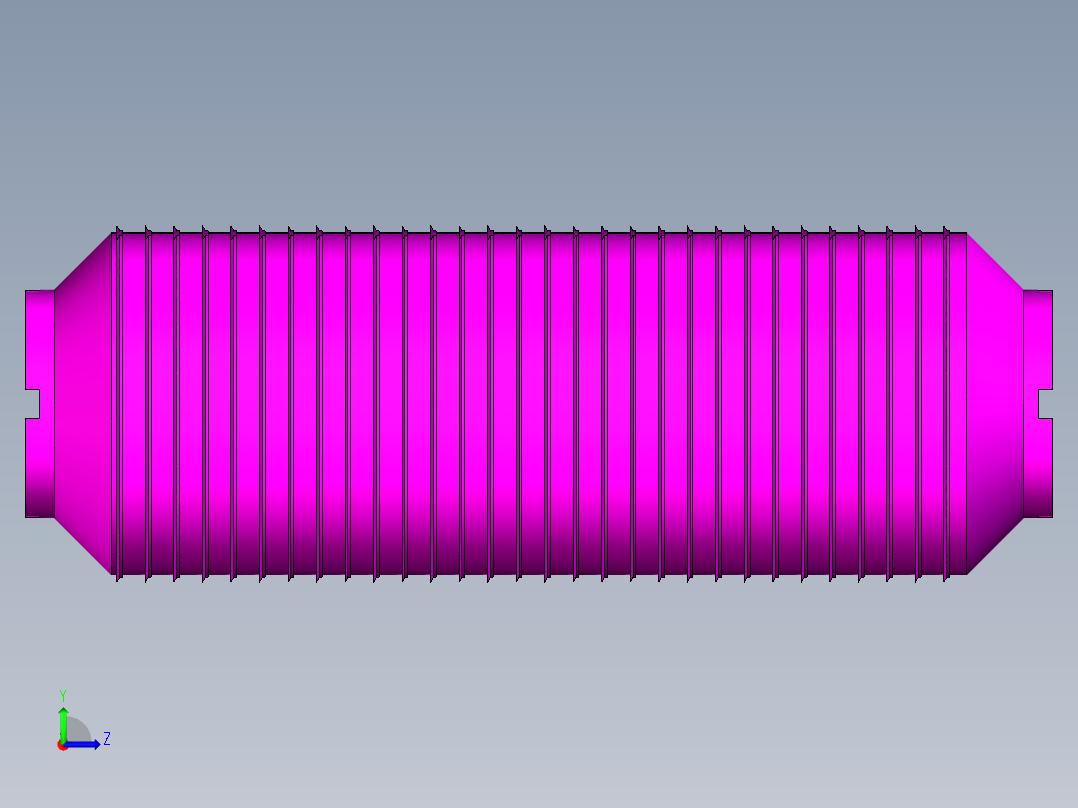 多功能切片切丝机结构设计ug10.0.rar左视图