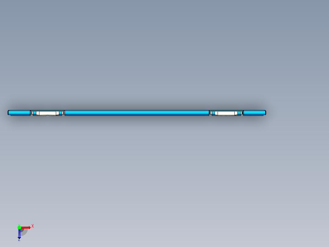 屏幕外壳精铣转轴刀路程序UG模型俯视图