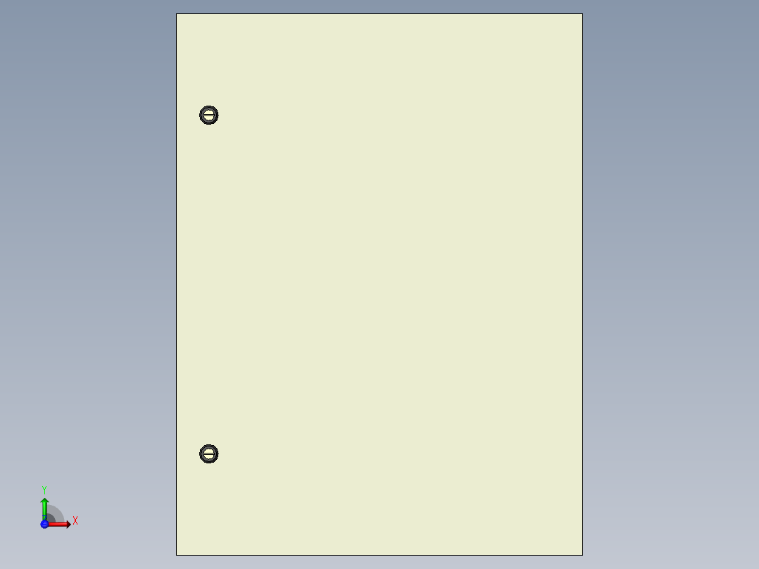 电气面板前视图