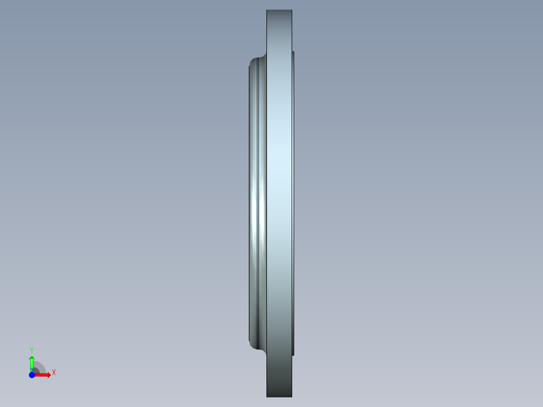 So 法兰 Ansi 150前视图