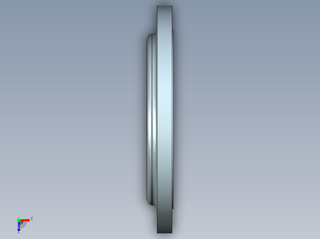 So 法兰 Ansi 150俯视图